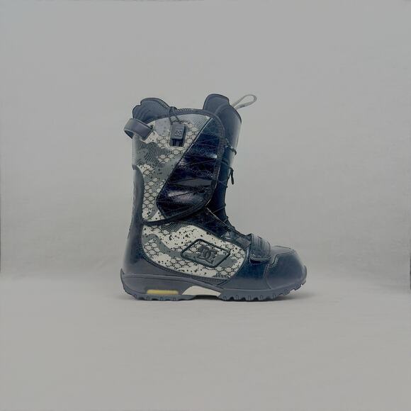 DC Men’s Caliber ’09 Black & Green Snowboarding Boots - Size 7.5 - Picture 2 of 7